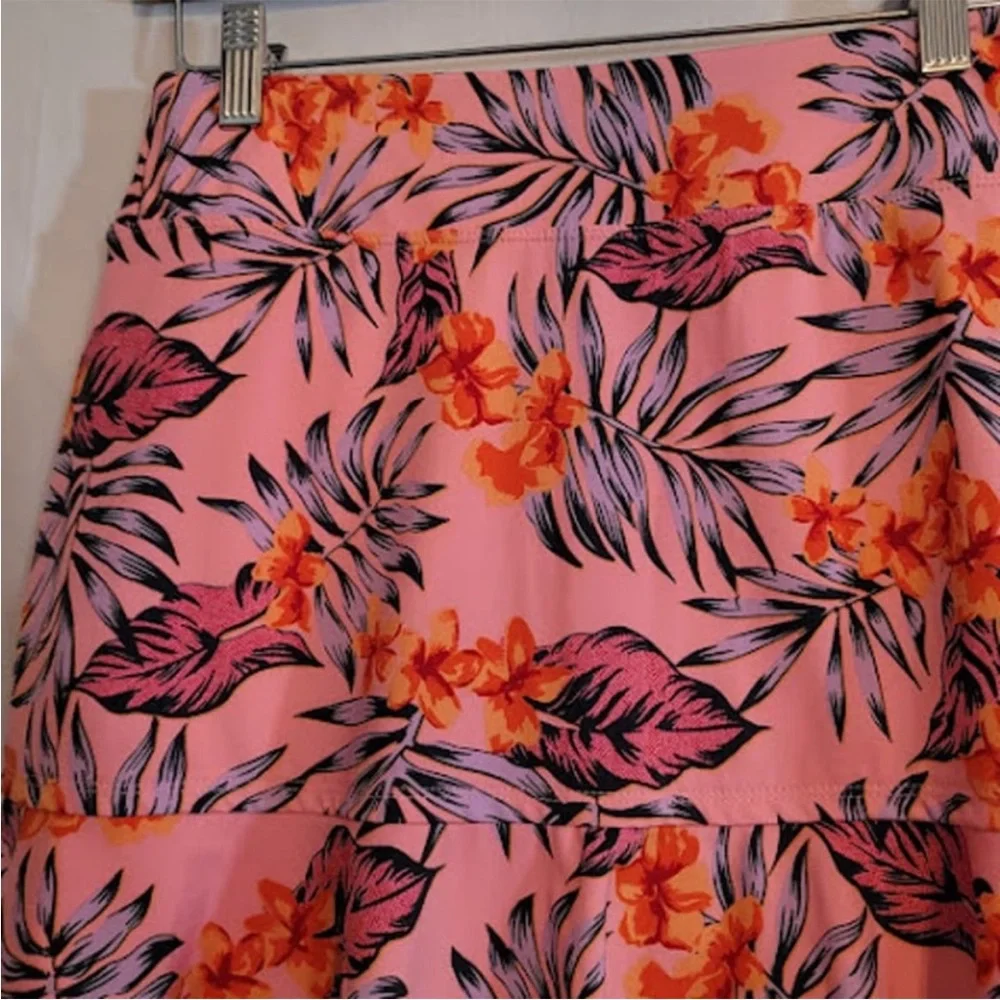 Tommy Bahama Tropical Pink Golf Mini Skirt - Picture 3 of 4